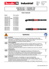 Desoutter EAD280-370 Manual Del Usuario