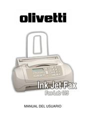 Olivetti Fax-Lab 115 Manual Del Usuario