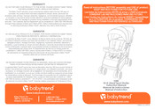 Baby Trend Sit-N-Stand SS80 Manual De Instrucciones