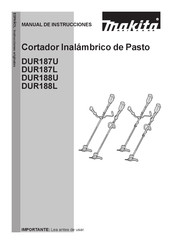 Makita DUR187U Manual De Instrucciones