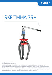 SKF TMMA 75H Instrucciones De Uso