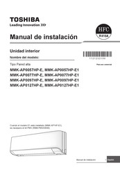 Toshiba MMK-AP0057HP-E1 Manual De Instalación