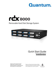 Quantum rcx 8000 Manual Del Usuario