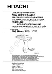 Hitachi FDS 12DVA Instrucciones De Manejo