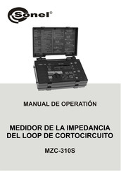 Sonel MZC-310S Manual De Operación