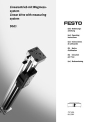 Festo DGCI Serie Instrucciones De Utilizacion