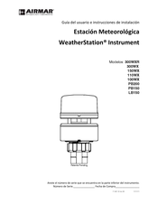 Airmar Technology Corporation 110WX Guía Del Usuario E Instrucciones De Instalacion