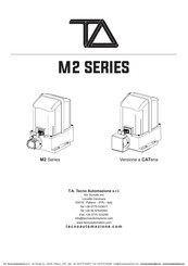 Tecno Automazione M2 1500 Manual De Instrucciones