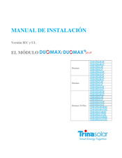 Trina Solar Duomax M Plus Serie Manual De Instalación