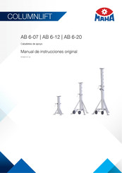 MAHA AB 6-20 Manual De Instrucciones