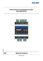 Sulzer ABS CA 462 Manual De Instalación