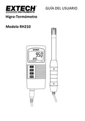 Extech Instruments RH210 Guia Del Usuario