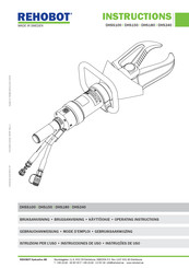 REHOBOT DHS180 Instrucciones De Uso