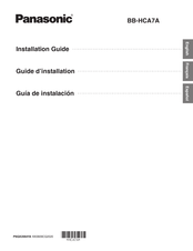 Panasonic BB-HCA7A Guia De Instalacion