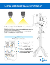 Nordson EFD MicroCoat MC800 Guia De Instalacion