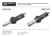 WELDY ENERGY 1600 Instrucciones De Funcionamiento