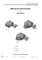 Optimum RT 100 Manual De Instrucciones