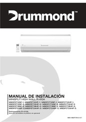 Drummond MSDFET12HP-1 Manual De Instalación