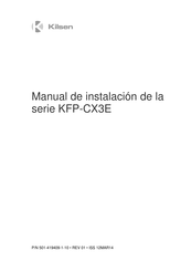 Kilsen KFP-CX3E Serie Manual De Instalación