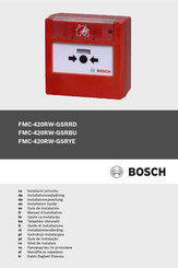 Bosch FMC-420RW-GSRBU Guia De Instalacion