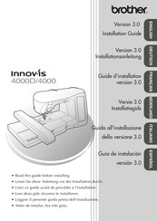 Brother Innov-is 4000 Guia De Instalacion