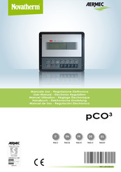 AERMEC Novatherm pCO3 Manual De Uso