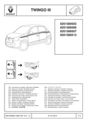 Renault 8201589506 Instrucciones De Uso