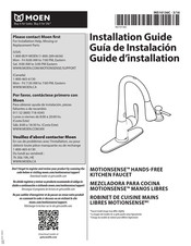 Moen MOTIONSENSE INS10136C Guia De Instalacion