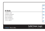 Solid State Logic X-Desk Guia De Instalacion