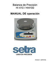 Setra HI 410 Manual De Operación