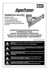 Max SuperFramer SN890CH2/34 Manual De Operaciones Y Mantenimiento