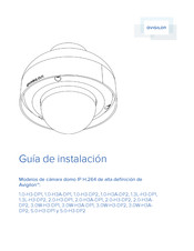 Avigilon 1.0-H3A-DP2 Guia De Instalacion