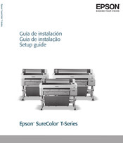 Epson SureColor T-Serie Guia De Instalacion