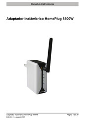 Olympia HomePlug 8500W Manual De Instrucciones