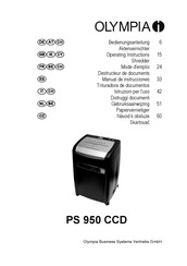 Olympia PS 950 CCD Manual De Instrucciones