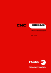 Fagor CNC 8065 MC Manual De Operación