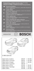 Bosch 0 986 628 532 Instrucciones De Montaje