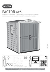 Keter FACTOR Manual Del Usuario
