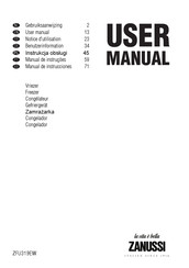 Zanussi ZFU319EW Manual De Instrucciones