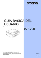 Brother DCP-J125 Guia Basica Del Usuario