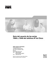 Cisco Systems 7960 Serie Guia Del Usuario