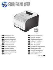 HP LASERJET PRO M351 COLOR Guia De Instalacion
