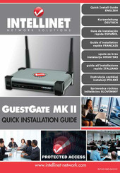 Intellinet Network Solutions GUESTGATE MK II Guía De Instalación Rápida