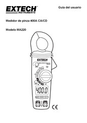 Extech Instruments MA220 Guia Del Usuario