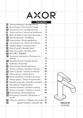 Hansgrohe Axor Citterio M 34130000 Instrucciones De Montaje