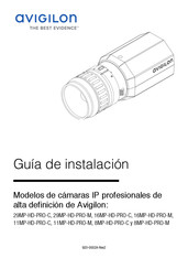 Avigilon 8MP-HD-PRO-M Guia De Instalacion