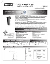 Helvex MB-1101 Guia De Instalacion