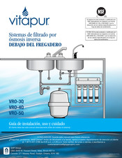 vitapur VRO-5Q Guía De Instalación, Uso Y Cuidado