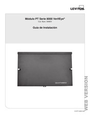 Leviton VerifEye 8000 PT Serie Guia De Instalacion