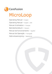 CareFusion MicroLoop Manual De Funcionamiento